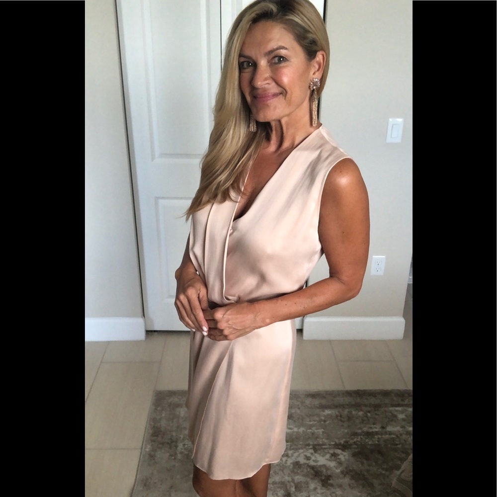 Rag & Bone Silk Dusty Rose Dress